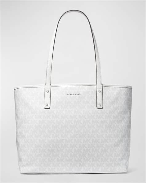 michael kors carter signature large tote|Michael Kors large monogram tote.